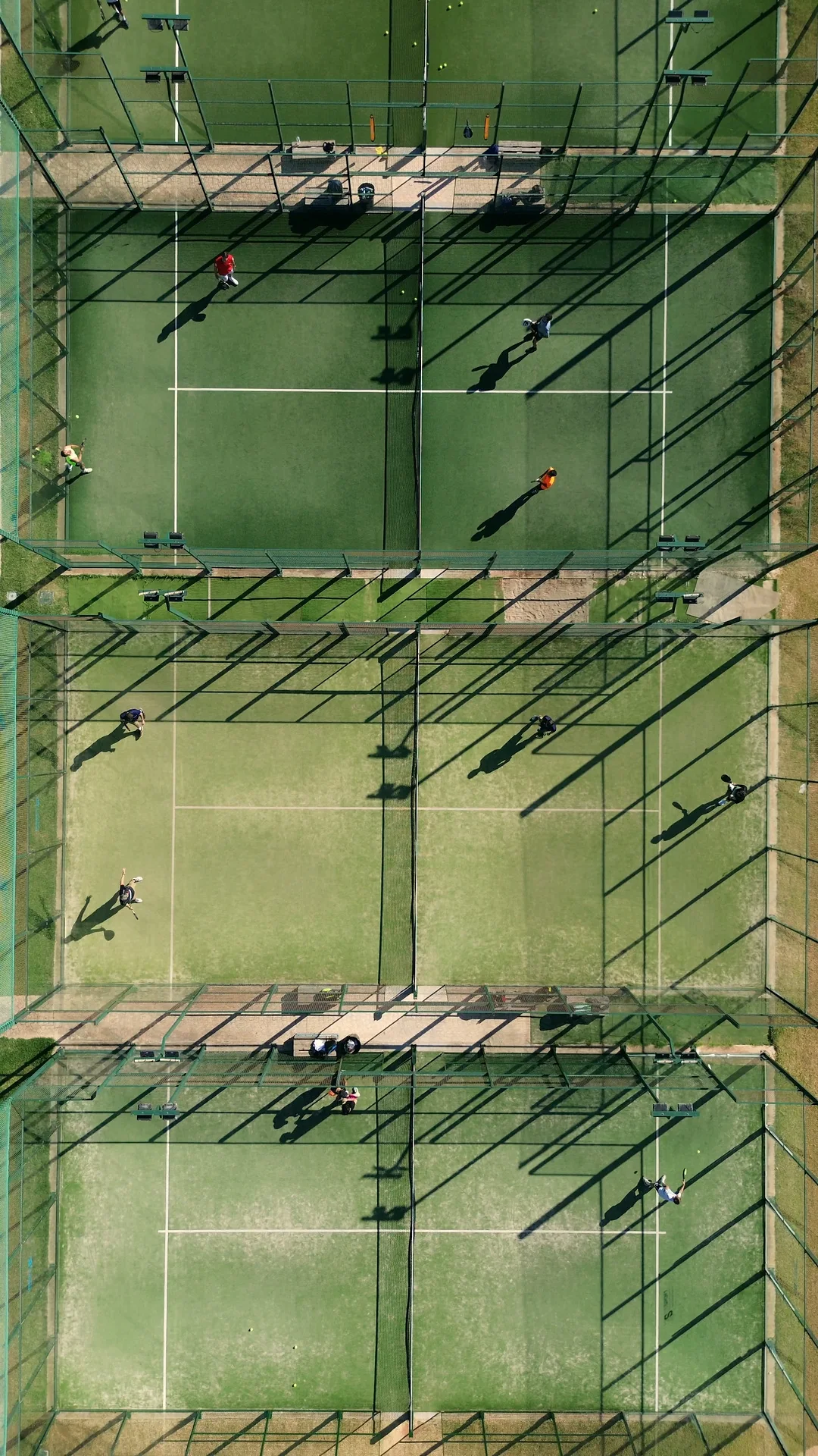 Vell Mari Padel Club courts from above